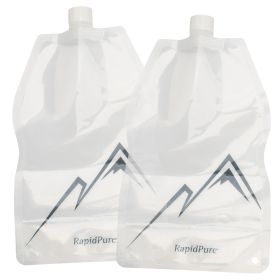 Rapid Pure 1.5L Collapsible Bottle - 2-Pack