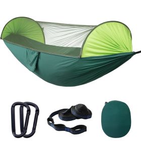 Automatic, Speed Open, Hammock W/Mosquito Net