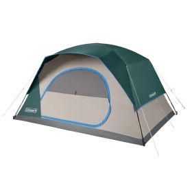 Coleman Skydome; 8-Person Camping Tent - Evergreen