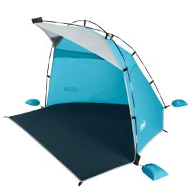 Coleman Small Compact Beach Shade - Caribbean Sea