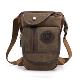 Canvas Drop Leg Bag Outdoor Waist Pack For Men Women T