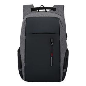 1pc Men's Anti-theft; USB Charging Laptop Backpack