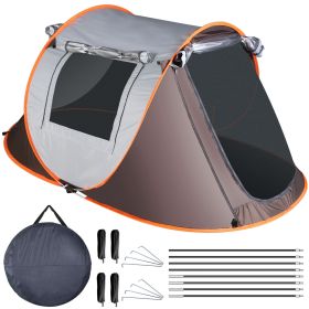 3-4 Person Pop Up Tent Automatic Setup Waterproof