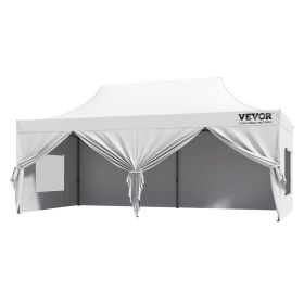 VEVOR 10x20 FT Pop up Canopy with Removable Sidewalls