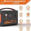 Portable Power Station 568Wh/600W Wireless Charger, Solar Generator