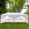 Waterproof Tent with Spiral Tubes, 20''x10''(3 x 6m), Six Sides, Two Doors