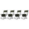 4-piece Folding Outdoor Chair with Storage Bag