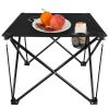 1Pc Foldable Camping Table Lightweight Travel Desk