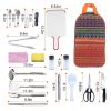 19Pcs Camp Cooking Utensil Kit with Storage Bag