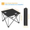 1Pc Foldable Camping Table Lightweight Travel Desk