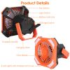 Camping Lantern Fan Battery Powered USB Rechargeable