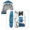 Pop UP Camping Shower Tent Enclosure 2 Rooms