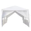 Waterproof Tent with Spiral Tubes, 20''x10''(3 x 6m), Six Sides, Two Doors