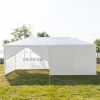 Waterproof Tent with Spiral Tubes, 20''x10''(3 x 6m), Six Sides, Two Doors