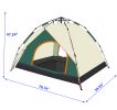 Dome Tent Suitable for 2~3 People, Waterproof, Backpack Tent