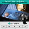 Fan with Emergency Power Bank 270° Oscillating Rechargeable Tripod Fan