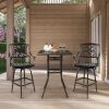 Patio Bar Height Table, All-Weather Cast Aluminium