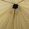 10-Person Yurt Tent Glamping Bell Tent with Spacious Interior