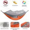 Single & Double Hammock with Mosquito Net Tree Straps Waterproof