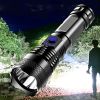 USB Chargeable Flashlight; Plastic Material