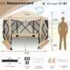 11.5 X 11.5 FT Pop-up Screen House Tent with Portable Carrying Bag