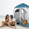 Pop UP Camping Shower Tent Enclosure 2 Rooms