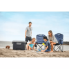 Portable Camp Chair with Built-In Cooler - Blue