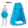 Portable Changing Shower Tent Instant Pop Up Privacy Toilet