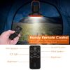 Camping Lantern Fan Battery Powered USB Rechargeable