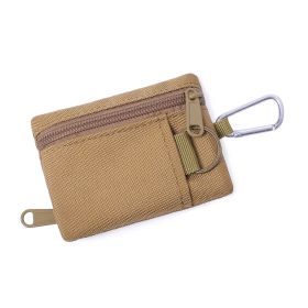 Outdoor Mini EDC Molle Pouch Waist Belt Bag (Color: Khaki)