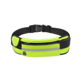 Belt Phone Bag; Water Hydration Backpack (Color: Green)