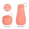 Large Capacity Silicone Folding Water Bottle