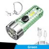 Mini LED Flashlight With Keychain