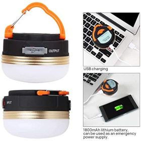 Camping Tent Lantern (Items: USB Power Bank)