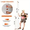 2pcs Adjustable Aluminum Waterproof Tent Pole