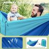 Camping Hammock; Portable Nylon Parachute Hammock