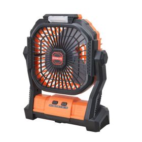 Portable Camping Mini Fan (Ships From: China, Color: Orange)