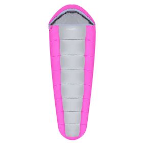 Mummy Sleeping Bag for Adults (Colot: Pink)