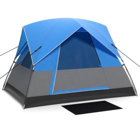 Camping Tent with Carry Bag (Type: Tent, Color: Blue)