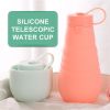 Large Capacity Silicone Folding Water Bottle