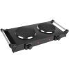 Electric Dual Burner Hot Plate With 5 Temperature Adjustments