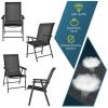 4-Pack Patio Folding Chairs