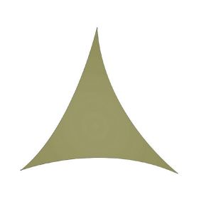 Waterproof, Sunscreen Shelter, Triangle Cover (Color: Army Green, size: 4 x 4 x 4 m)