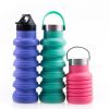 500ML Large Capacity Silicone Water Bottle