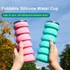 480ml Foldable Silicone Water Cup