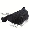 Large-Capacity Wear-Resistant Sports Waist Bag