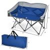 Folding Camping Chair with Padded Backrest