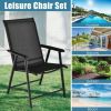 4-Pack Patio Folding Chairs