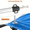 2pcs Adjustable Aluminum Waterproof Tent Pole