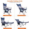 Foldable Camping Chair 330LBS Load